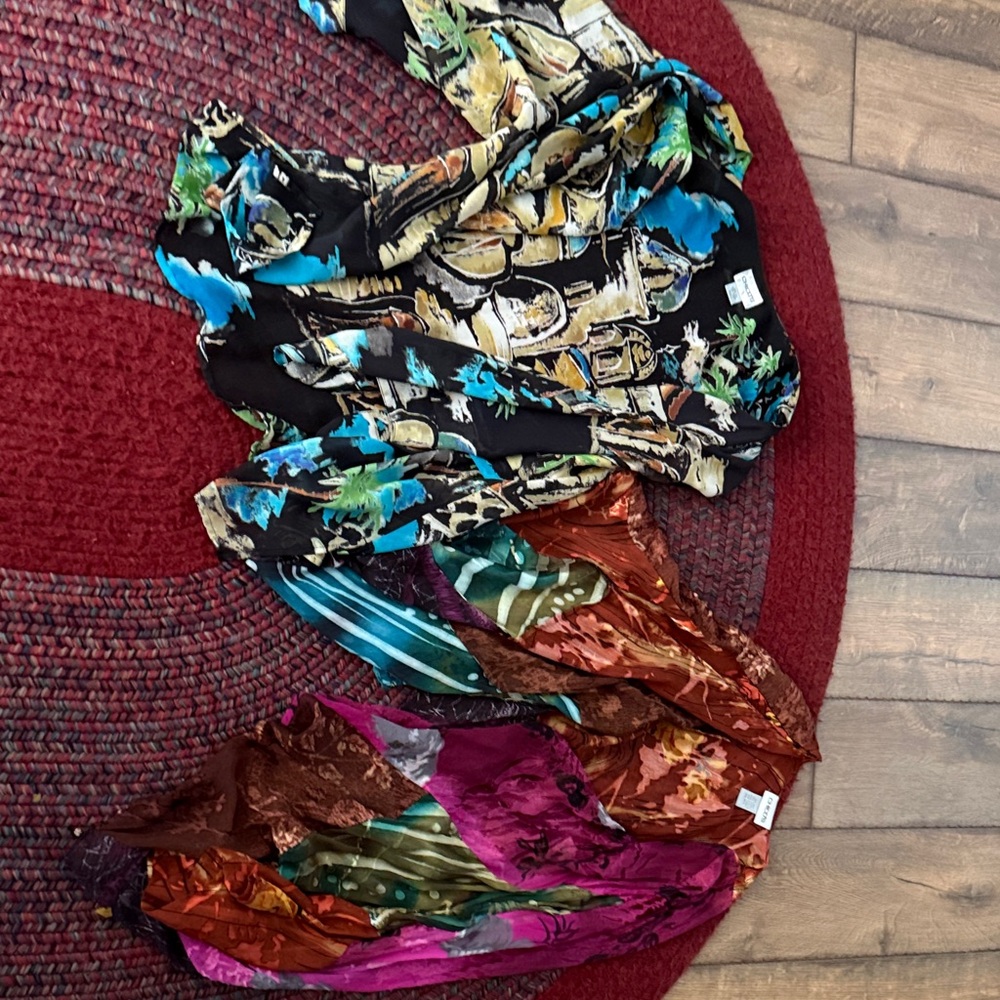 Colorful Patterned Wraps